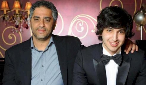 الفنان فضل شاكر نجله محمد