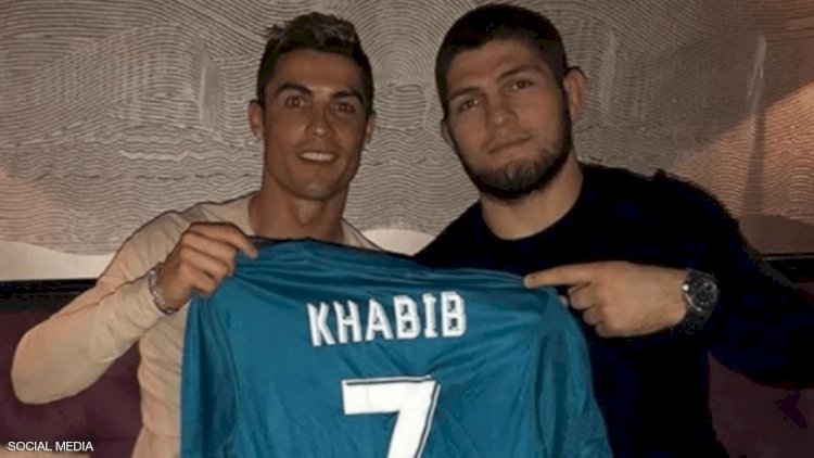 رونالدو في لقاء سابق مع حبيب