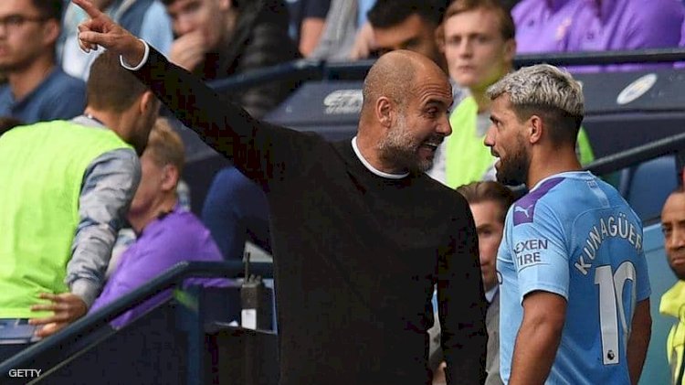 غوارديولا وأغويرو - أرشيفية