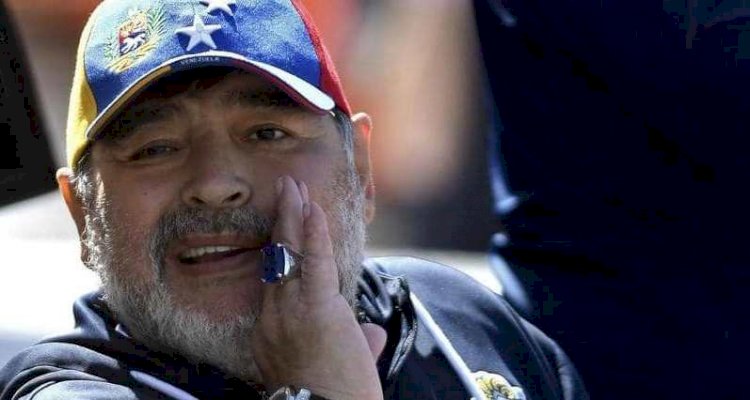 النجم الأرجنتيني الراحل دييغو مارادونا