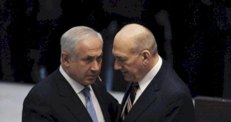 أولمرت ونتنياهو