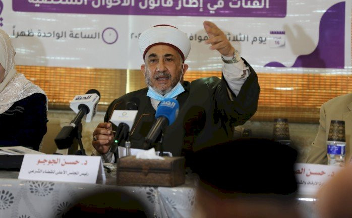 رئيس المجلس الأعلى للقضاء الشرعي بغزة حسن الجوجو