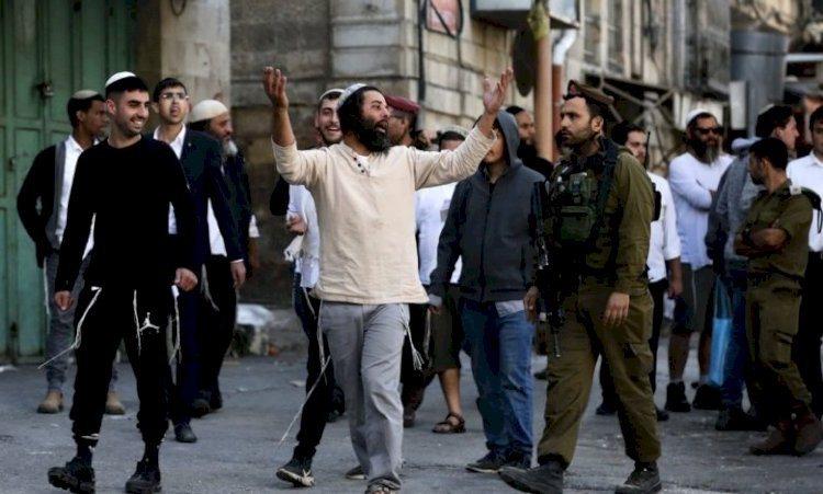 صورة ارشيفية للمستوطنين