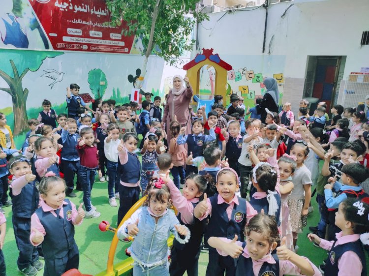 لجنة رياض الأطفال في مجلس المرأة تواصل أنشطتها الترفيهية وزياراتها الميدانية لرياض الأطفال  بمحافظة الشمال