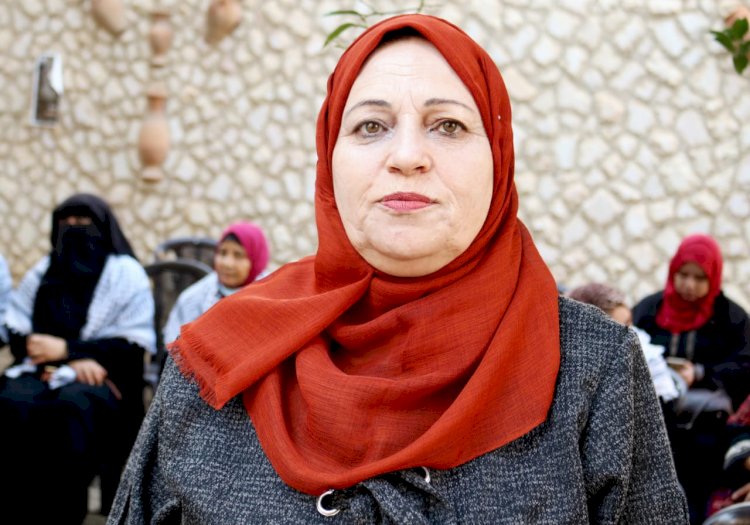 سميرة دحلان أمين سر مجلس المرأة في حركة فتح ساحة غزة