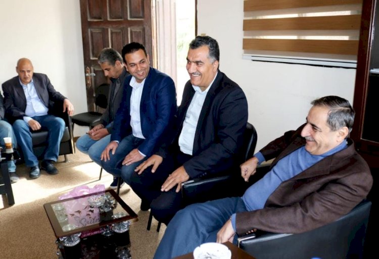 رفح : زيارة للأخ المنــاضل رشيد أبو شباك 