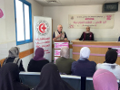 صور: اللجنة الطبية بتيار الإصلاح الديمقراطي في ساحة غزة يُطلق حملة "الفحص المبكر لسرطان الثدي"