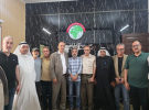 تيار الإصلاح الديمقراطي في ساحة غزة يهنئ (علي الحايك) بفوزه برئاسة جمعية رجال الأعمال الفلسطينيين 