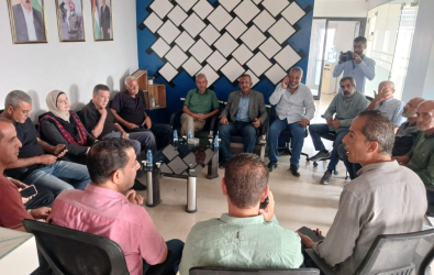 وفد قيادي من إصلاحي فتح يزور (الكوفية)