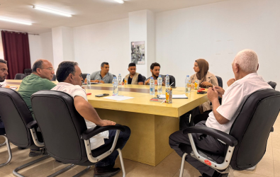 الهلال الأحمر الفلسطيني وشفاء فلسطين تعززان الشراكة الصحية في قطاع غزة