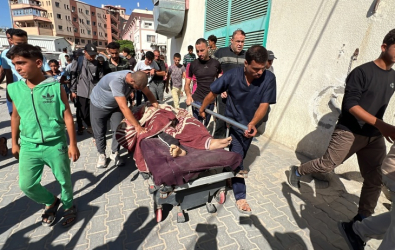 إصابات باستهداف مسيرة إسرائيلية لمواصي خانيونس