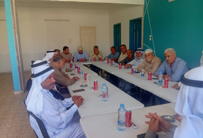 تيار الإصلاح الديمقراطي في محافظة الشمال يستقبل لجنة السلم الأهلي والمخاتير لبحث سبل خدمة أبناء شعبنا الفلسطيني