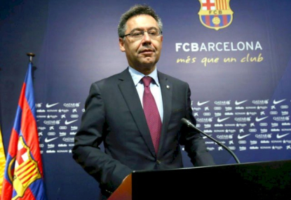 رئيس برشلونة يتغنى بألقاب "دوري الأبطال" في أصناف رياضية أخرى