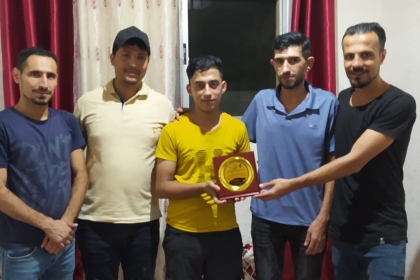 الشبيبة الفتحاوية تستكمل سلسلة زياراتها لطلبة الثانوية العامة الناجحين