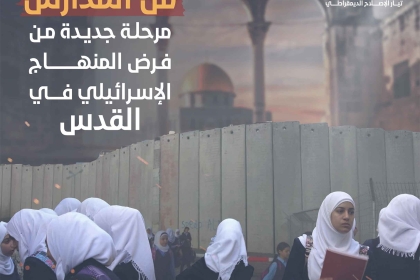 الاحتلال يستهدف المنظومة التعليمية بالقدس المحتلة
