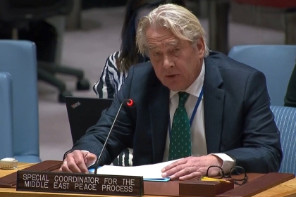 وينسلاند يعقب على أحداث "مسيرة الأعلام" أمس في القدس