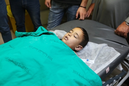 حركة فتح بساحة غزة تندد باغتيال الطفل ريان سليمان وتحمل الاحتلال المسؤولية