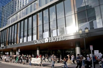 بوسطن: تظاهرة تُطالب بإغلاق مؤسسات أمريكية تمول الاستيطان