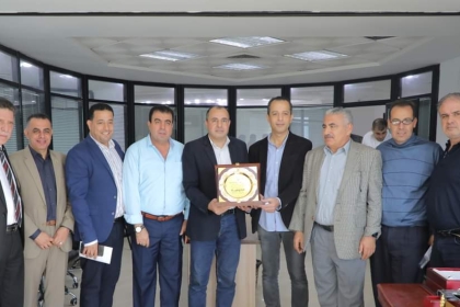 بالصور..  قيادة حركة فتح بساحة غزة ومفوضية الإعلام تهنئ قناة الكوفية بمرور 7 سنوات على انطلاقتها