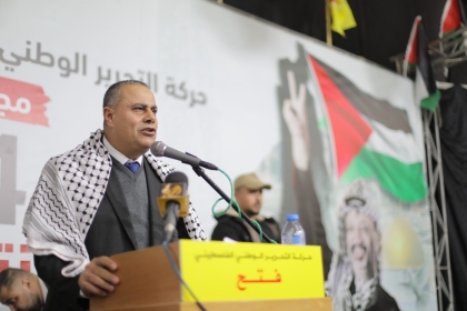 العويصي: نجدد العهد مع الشهداء على مواصلة العمل لتحقيق وحدة حركة فتح وإنهاء الانقسام الوطني