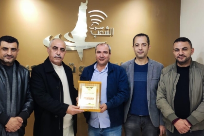 تيار الإصلاح الديمقراطي يزور  إذاعة صوت الشعب لتهنئتها بذكرى انطلاقة الجبهة الشعبية