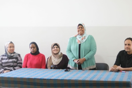 مجلس المرأة في حركة فتح بمحافظة غزة ينفذ لقاءً بعنوان " حمايتك أمانة "