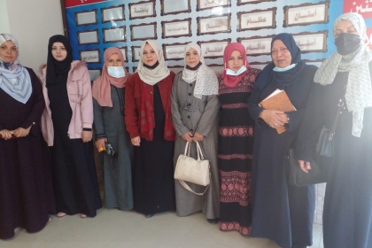 مجلس المرأة بمحافظة خان يونس ينظم زيارة لقسم الأطفال بالمستشفى العسكري (الجزائري)