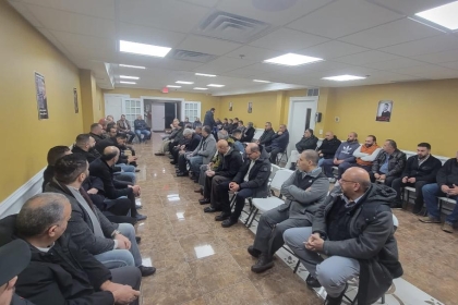 الجالية الفلسطينية في أميركا تقيم بيوت عزاء للشهيد أبو حميد