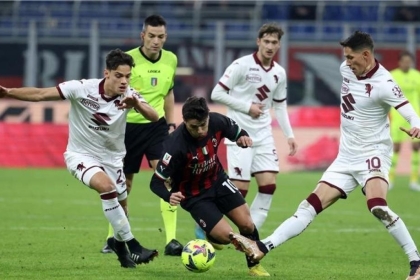 تورينو يطرد ميلان من كأس إيطاليا