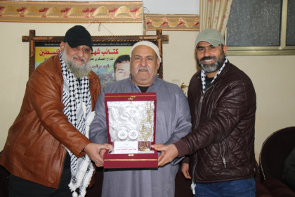 صور|| «شهداء الأقصى» تحيي الذكرى الـ15 لاستشهاد القائد نضال العامودي