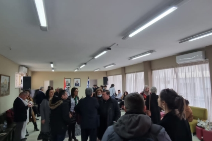 تيار الإصلاح الديمقراطي باليونان يشارك في افتتاح مقر الجالية الفلسطينية الجديد بالعاصمة أثينا