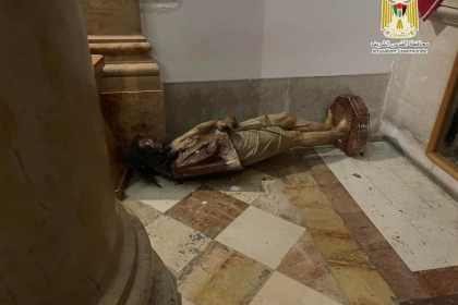 مستوطنون يقتحمون كنيسة "حبس المسيح" في القدس ويحطمون محتوياتها