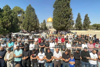 الآلاف يحيون ذكرى الإسراء والمعراج في المسجد الأقصى المبارك