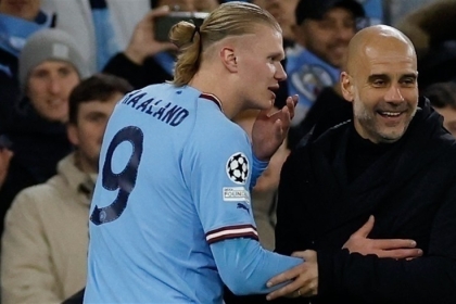 هالاند: غوارديولا حرمني من تسجيل "دبل هاتريك"