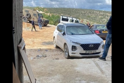 اخطارات بوقف البناء بسلفيت- استيلاء على أراضٍ في رام الله