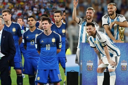 رسالة من ميسي إلى زملائه السابقين