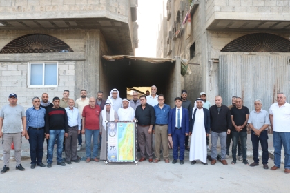 بالصور: لجنة اللاجئين في حركة فتح بساحة غزة تنظم سلسلة زيارات للمخاتير والمعمرين في محافظة الشمال بمناسبة الذكرى 75 للنكبة