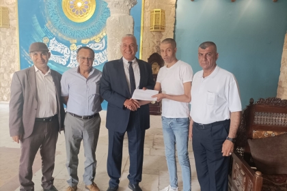 لجنة المقطوعة رواتبهم تُسلم رسالة لوفد الاتحاد الاوروبي المتواجد بغزة