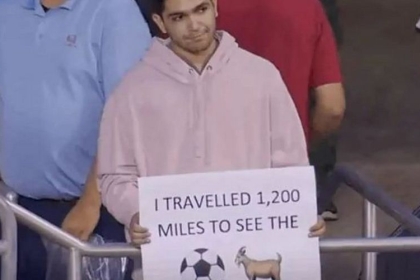 سافر ألفي كيلومتر لمشاهدة ميسي.. ثم اصطدم بالحقيقة المرة