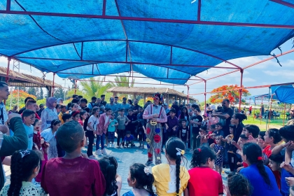 مجلس الشباب الفلسطيني ينظم نشاطاً ترفيهياً بمناسبة عيد الأضحى بمحافظة غزة