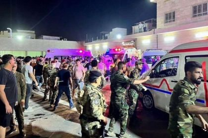 114 قتيل على الأقلّ في حريق بقاعة للأعراس في شمال العراق