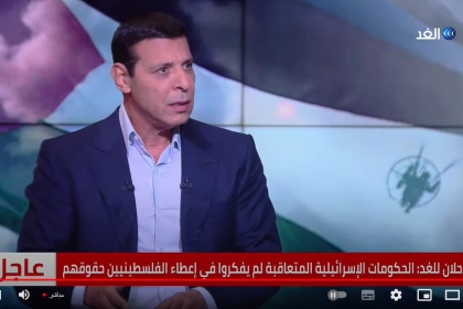 دحلان: استشهد  خلال10 أيام من العدوان الإسرائيلي 870 طفلاً دمــاء أطفالنا ليست رخيصة