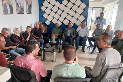 وفد قيادي من إصلاحي فتح يزور (الكوفية)