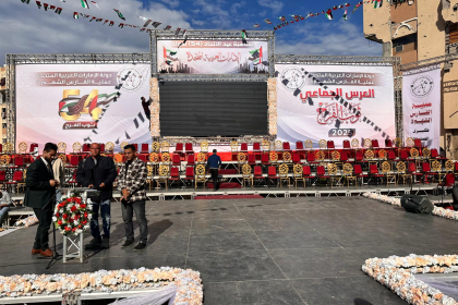 بمناسبة عيد الاتحاد (54) لدولة الإمارات المتحدة : عملية الفارس الشهم تستكمل التحضيرات لبدء العرس الجماعي ثوب الفرح 2025