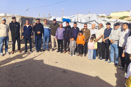 تيار الإصلاح الديمقراطي في حركة فتح بمحافظة رفح يطلق حملة (العهد والوفاء) لأسر الشهداء