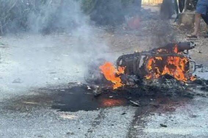 شهيدان وجرحى بقصف الاحتلال دراجة نارية شمال خانيونس