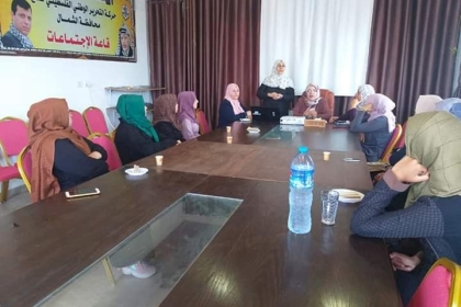 مجلس المرأة في محافظة الشمال  لجنة الكفاءات النسوية ينفذ ورشة " التسويق الالكتروني"