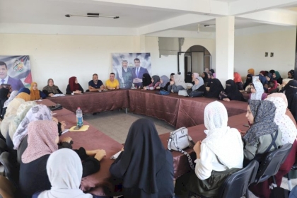  تيار الإصلاح الديمقراطي  ينفذ لقاء بعنوان "التفاعل مع المحتوى الإعلامي عبر مواقع التواصل الاجتماعي"   في محافظة خان يونس