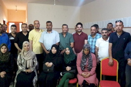 قيادة محافظة غزة تكرم الهيئة العامة للمعلمين في المكتب الحركي