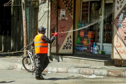 رسالة دعم ومساندة لطواقم العاملين في بلدية غزة